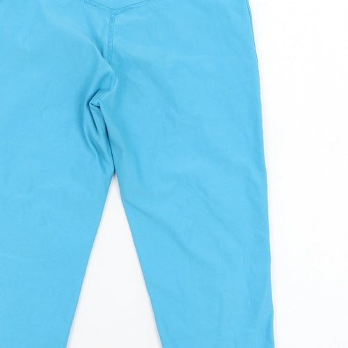 Nike Girls Blue  Polyester Compression Shorts Size 10-11 Years  Regular