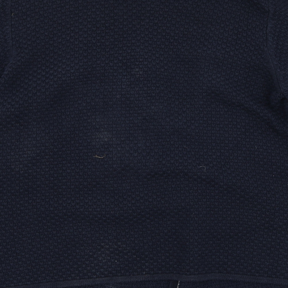 Crew Clothing Womens Blue Round Neck  Cotton Pullover Jumper Size XL