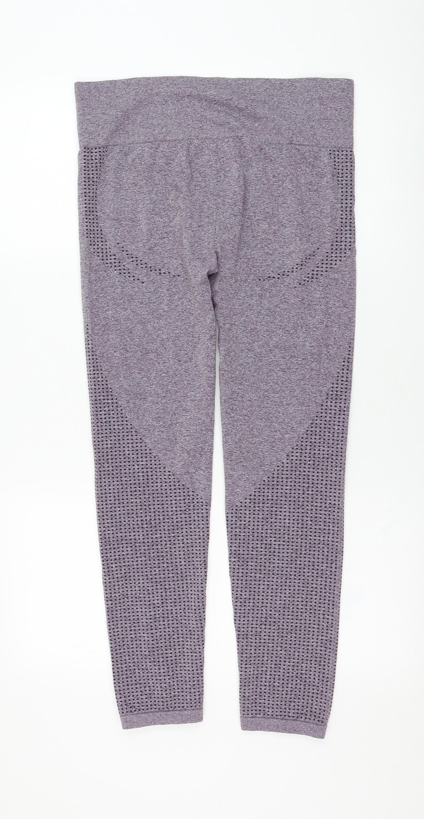 Dunnes Stores Womens Purple  Nylon Compression Leggings Size XL L26 in Regular Pullover