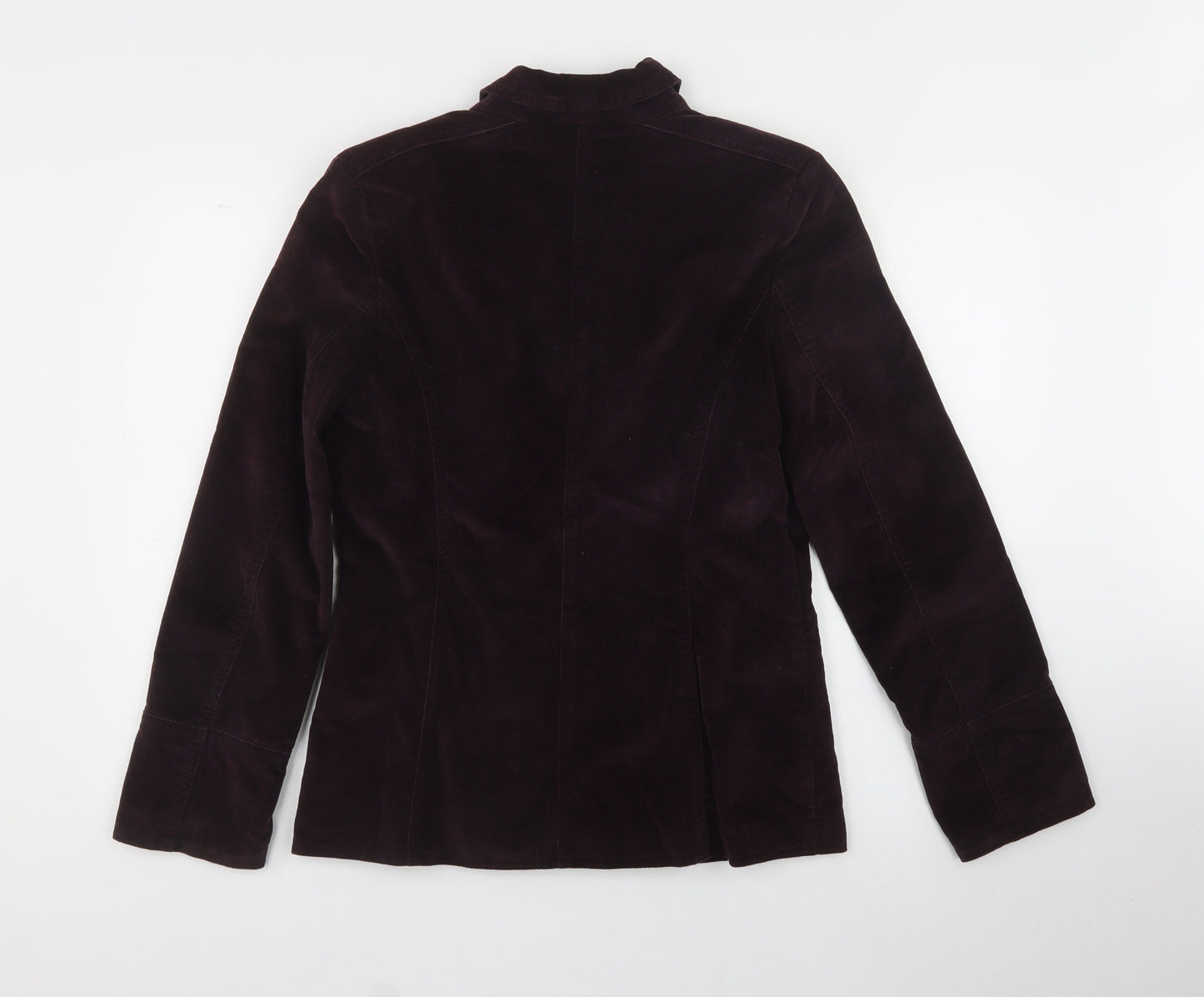 Preworn Womens Purple   Jacket Blazer Size 10