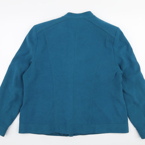 Bonmarche Womens Blue   Jacket  Size 18  Zip
