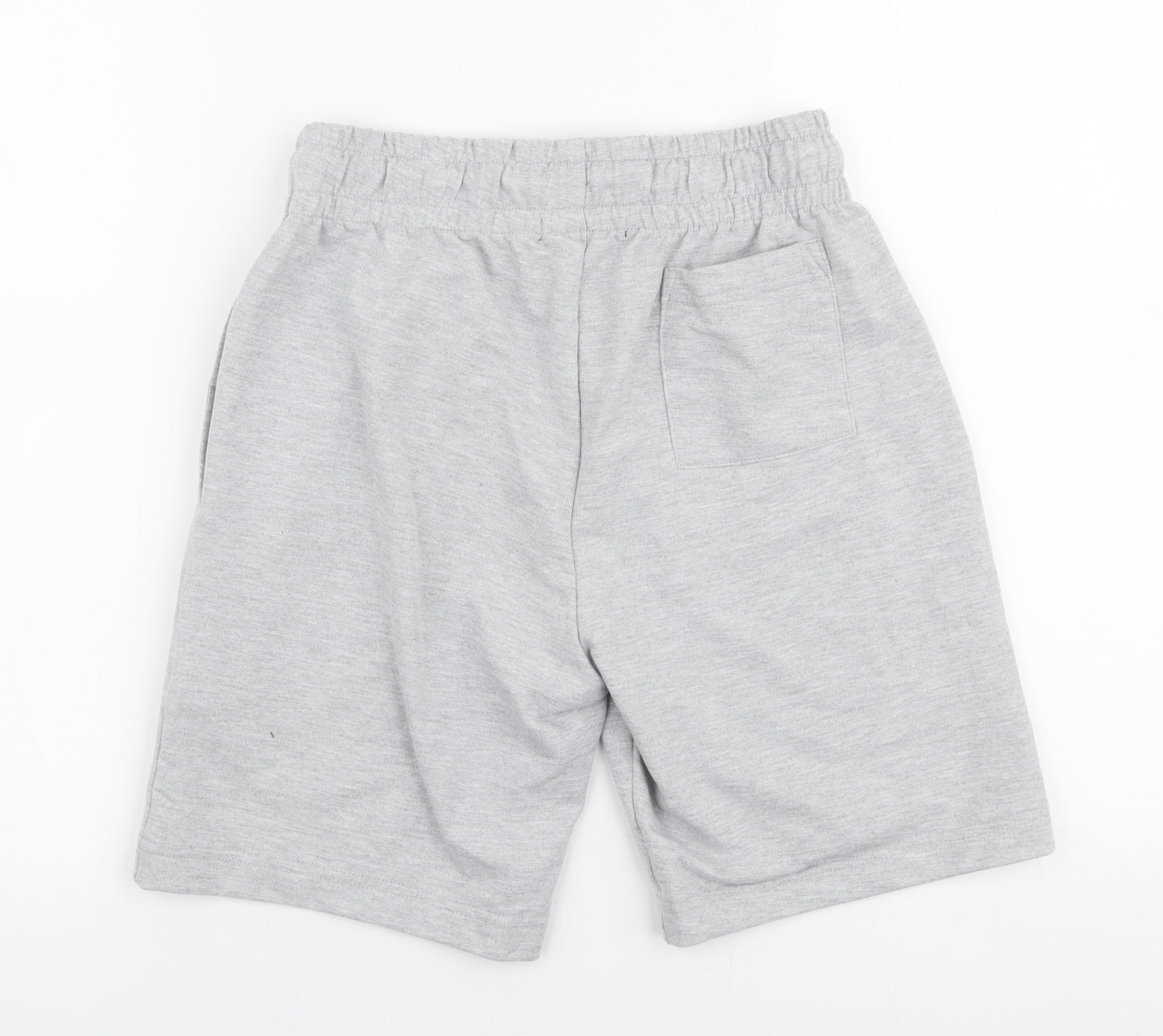 Dunnes Stores Mens Grey  Cotton Sweat Shorts Size XS L7 in Regular Drawstring