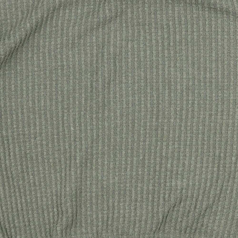 Dunnes Stores Womens Green Round Neck  Polyester Pullover Jumper Size M
