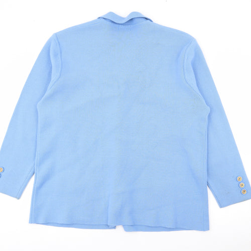 Bonmarché Womens Blue   Jacket  Size XL  Button