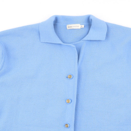 Bonmarché Womens Blue   Jacket  Size XL  Button