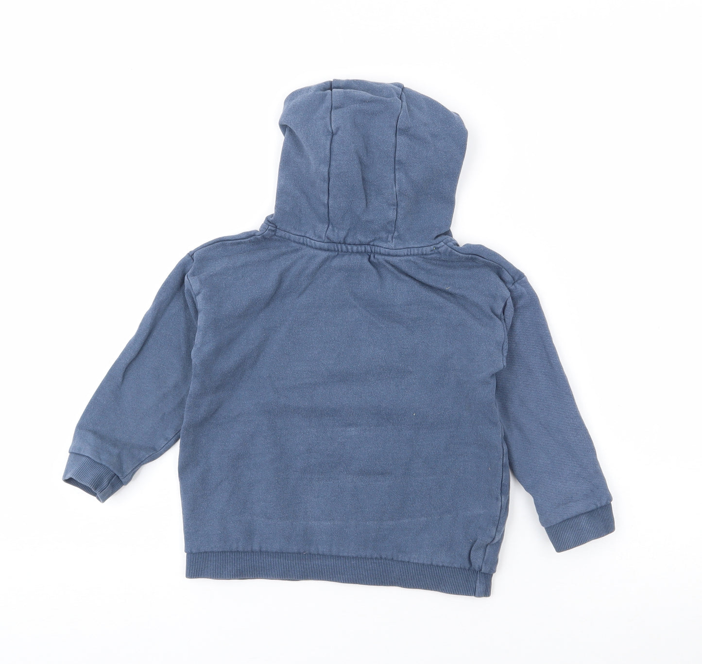 George Boys Blue  Cotton Pullover Hoodie Size 2-3 Years   - Mickey Mouse