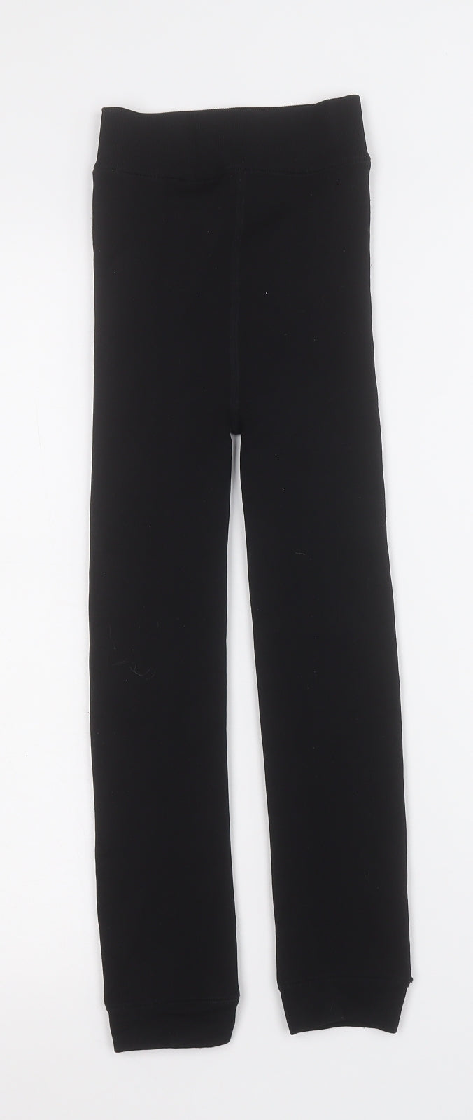 Primark Girls Black  Polyester Jegging Trousers Size 11-12 Years  Regular
