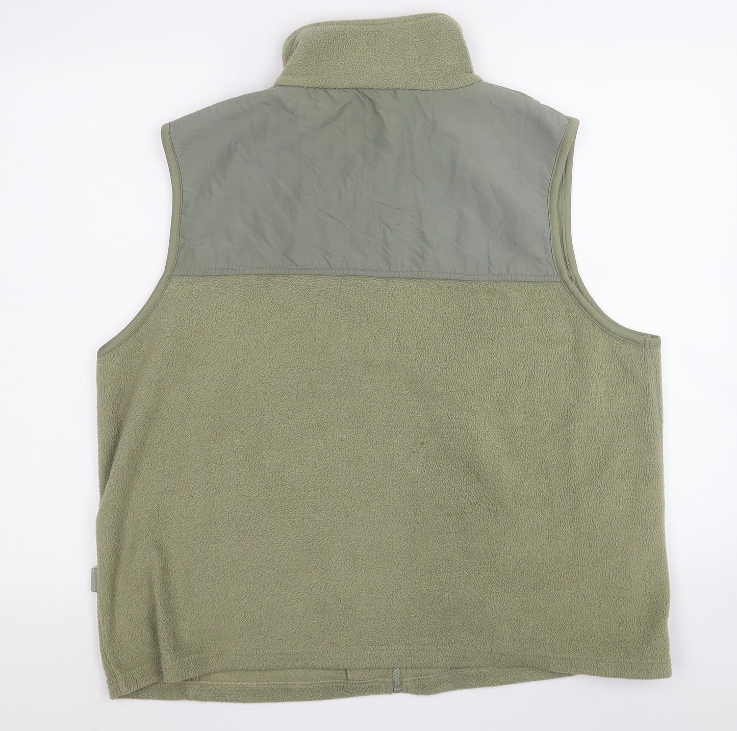 Bonmarché Womens Green   Gilet Jacket Size XL  Zip