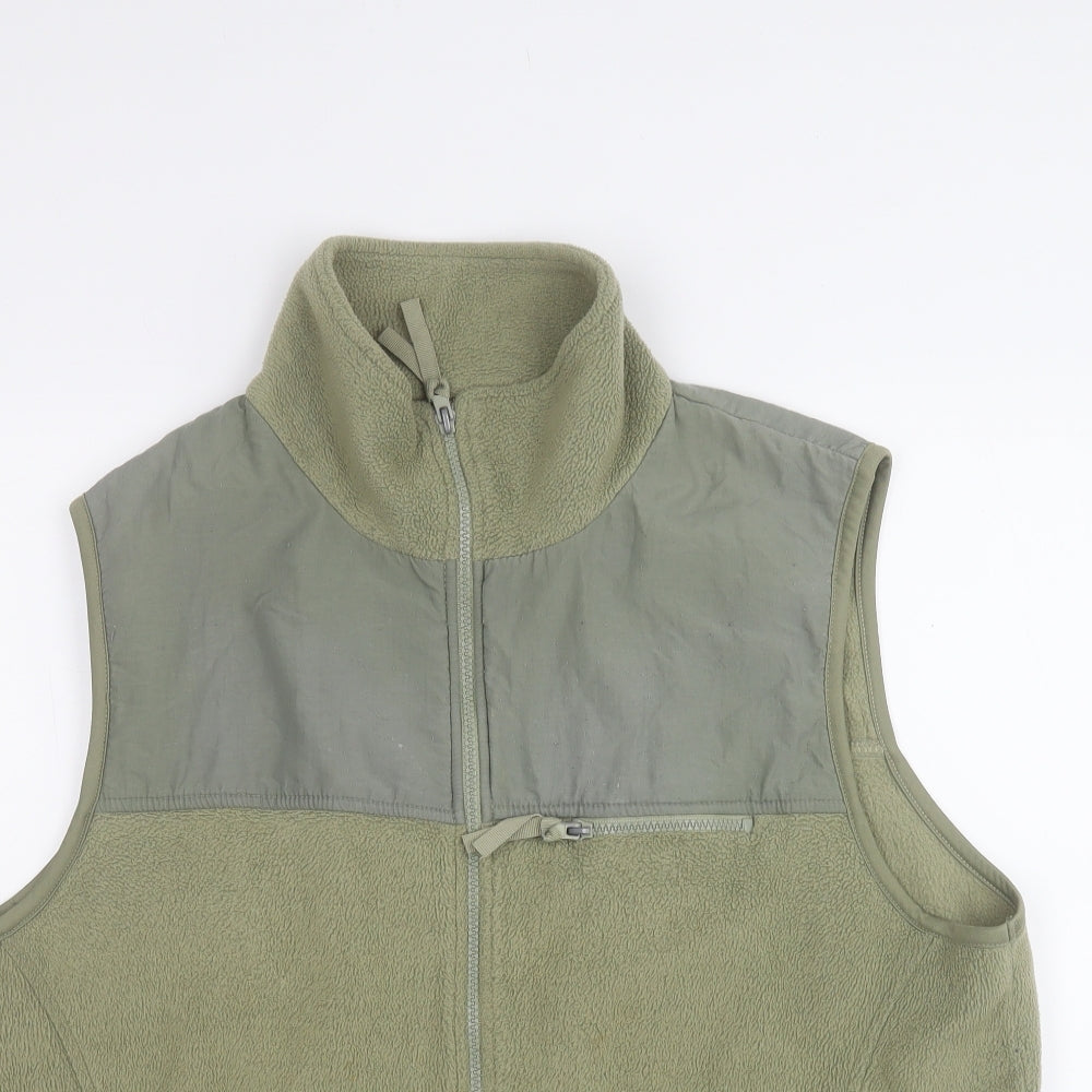 Bonmarché Womens Green   Gilet Jacket Size XL  Zip