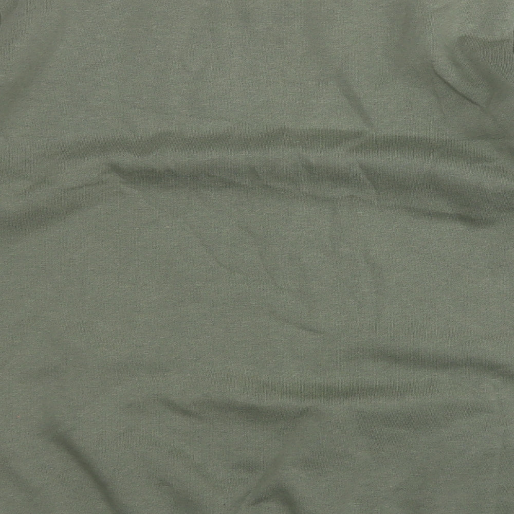 Primark Womens Green  Polyester Pullover Sweatshirt Size S