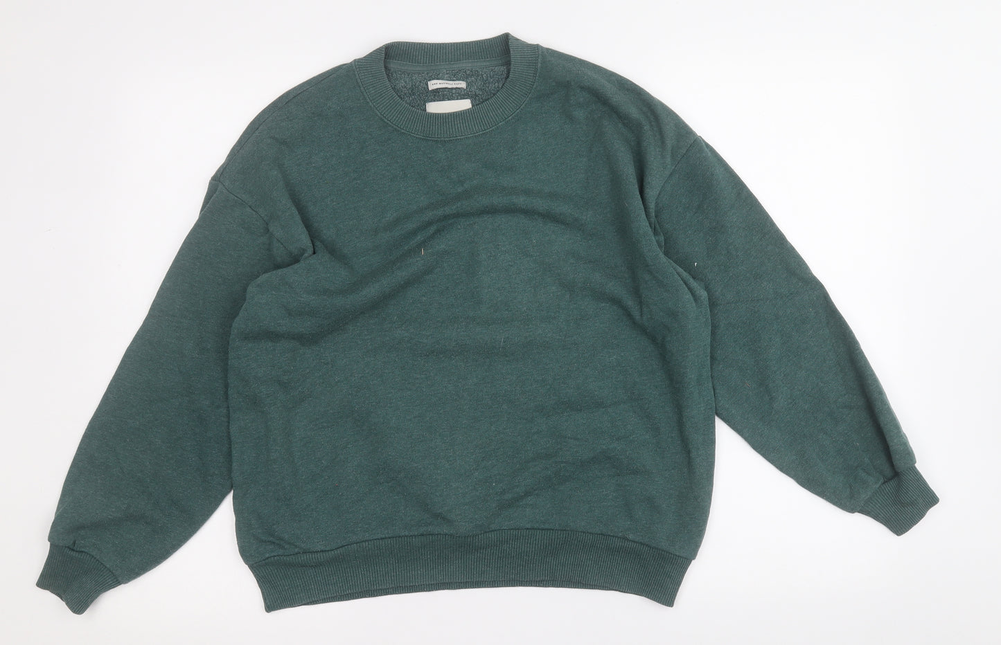 American Eagle Outfitters Mens Green  Cotton Pullover Sweatshirt Size XS