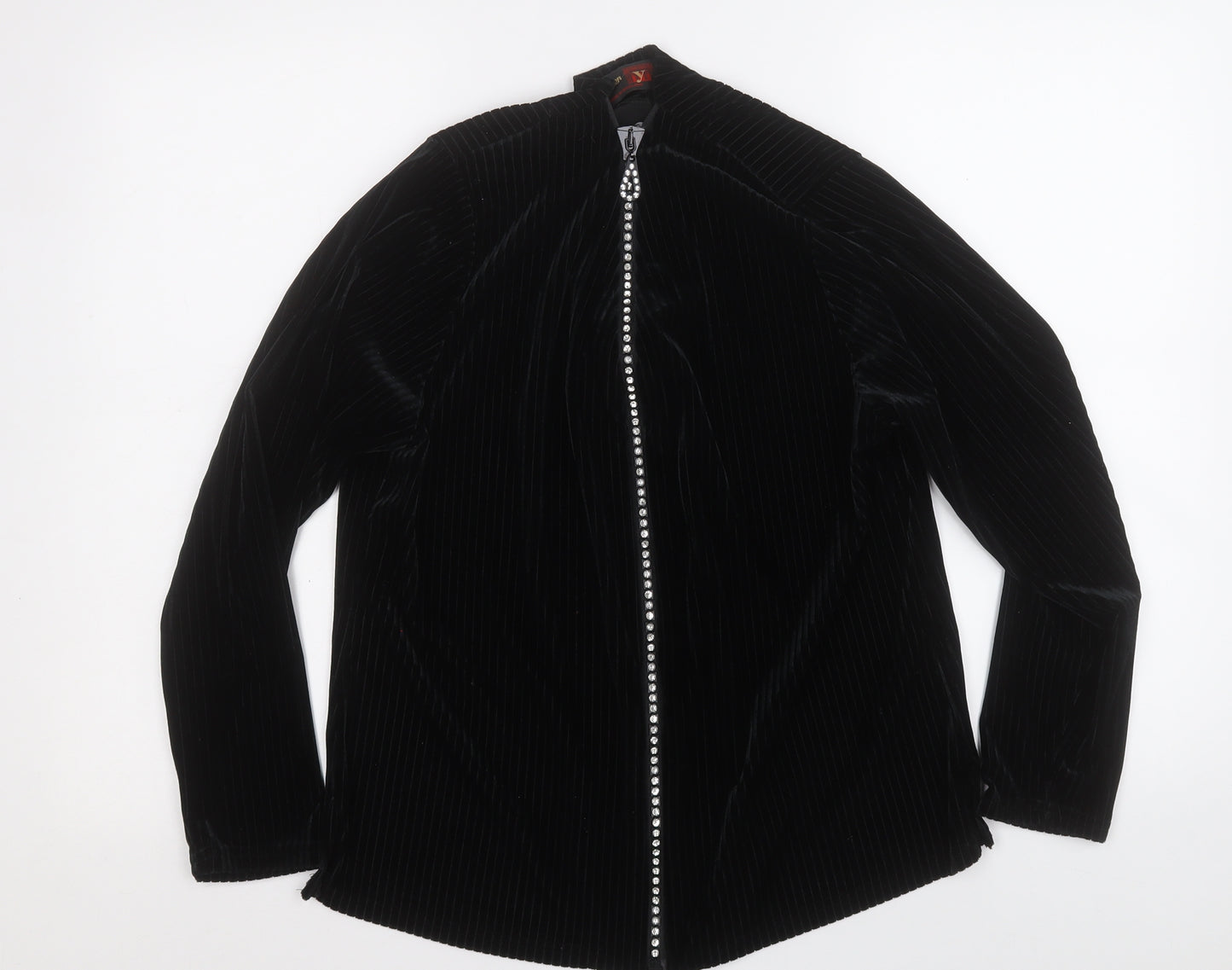 Stephen Womens Black   Jacket  Size M  Zip