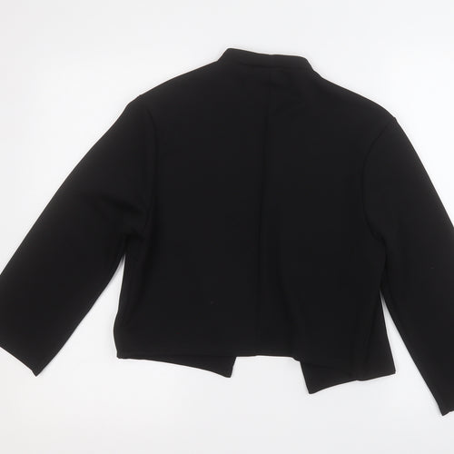 Quiz Womens Black   Jacket Blazer Size 18