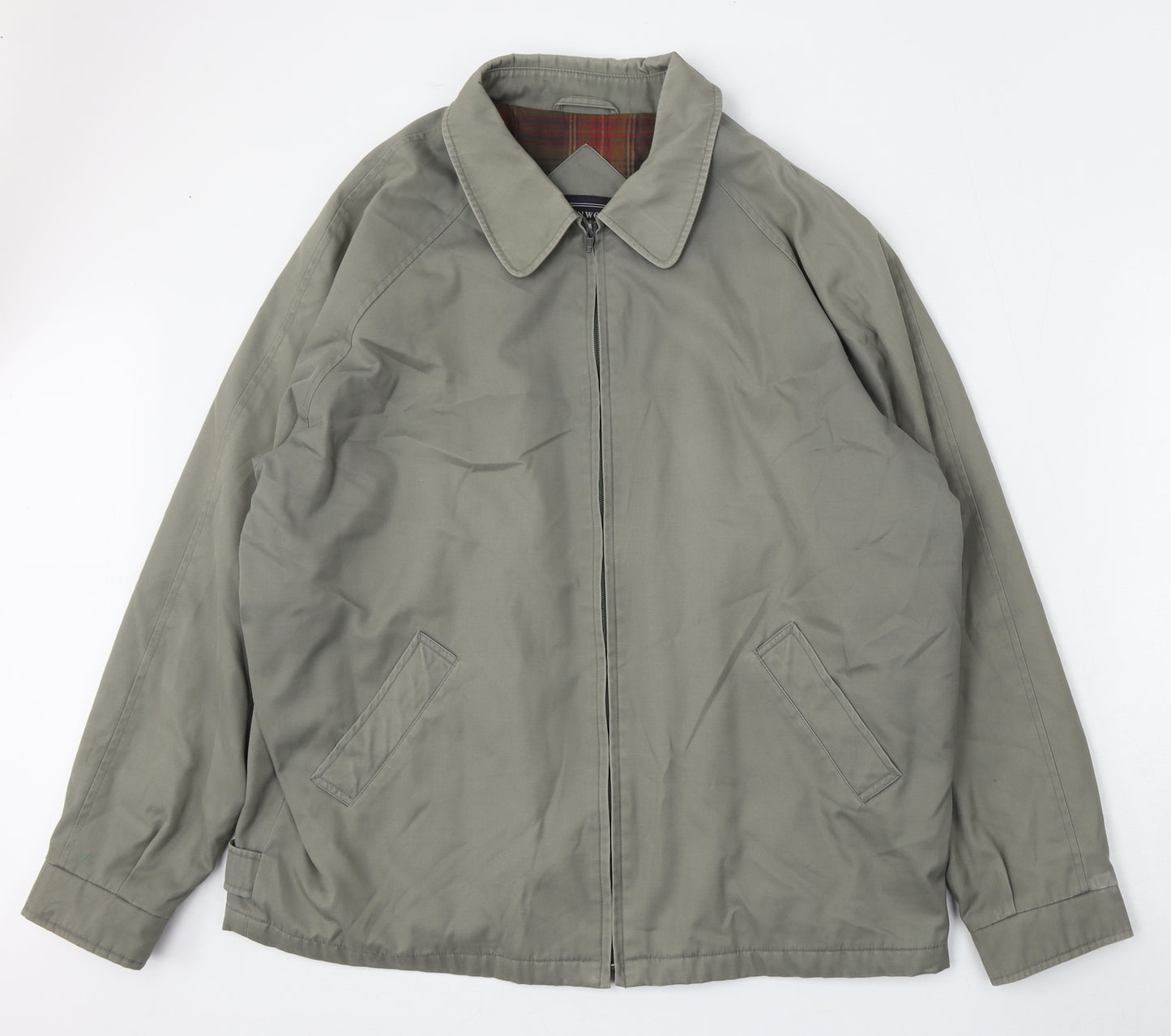 Greenwoods Mens Green   Jacket  Size XL  Zip