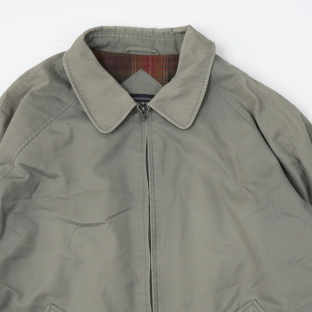 Greenwoods Mens Green   Jacket  Size XL  Zip