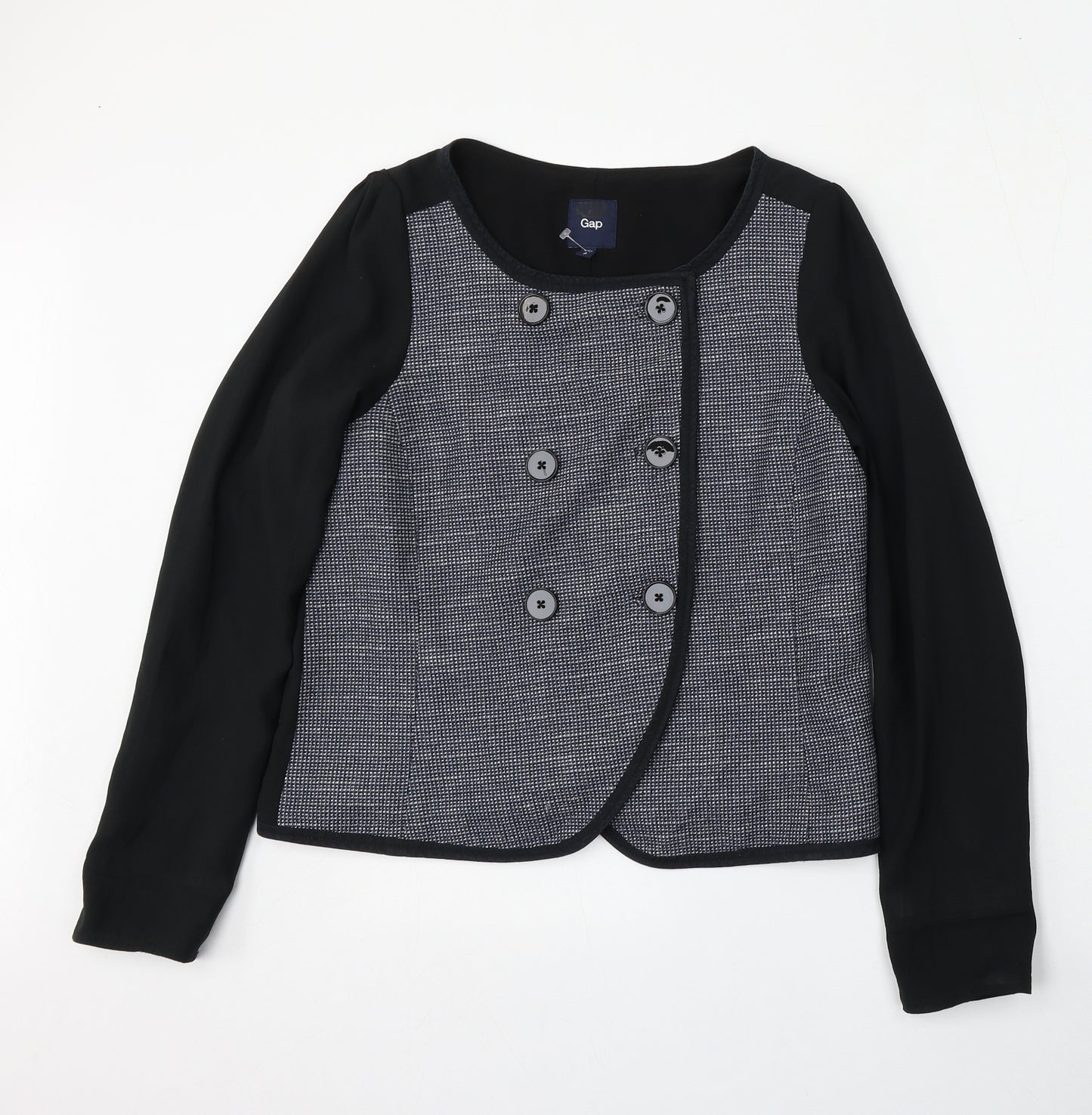 Gap Womens Black   Jacket  Size S  Button