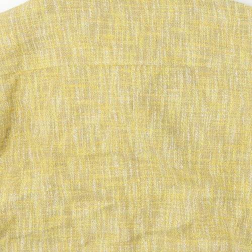 NEXT Womens Yellow   Jacket  Size 12  Button