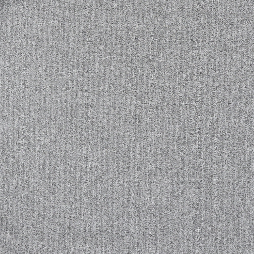 Primark Womens Grey Round Neck  Polyester Pullover Jumper Size 12