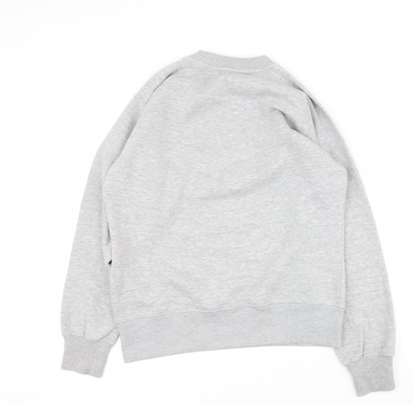 Preworn Womens Grey  Polyester Blend Pullover Sweatshirt Size 12   - Santa