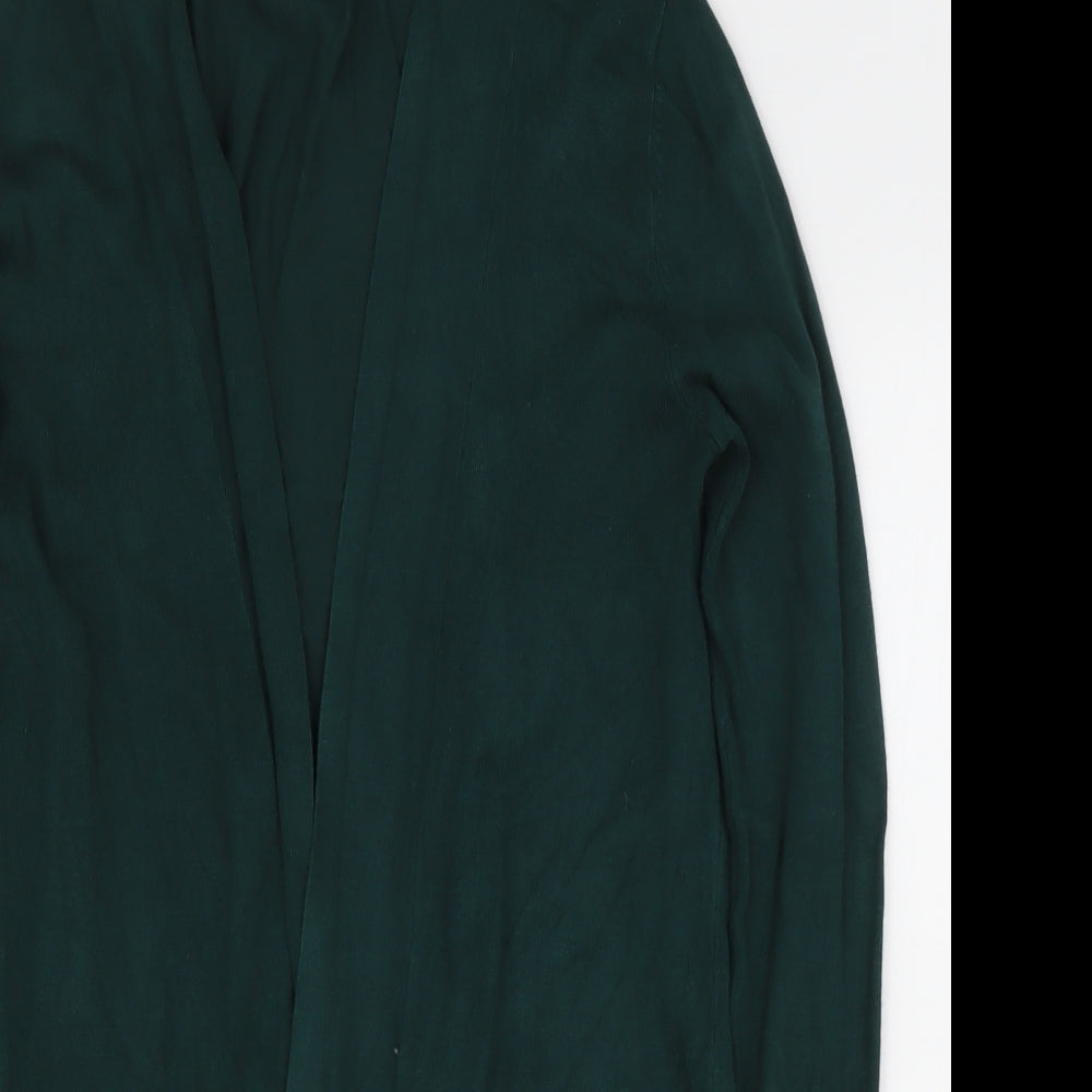 Primark Womens Green V-Neck  Polyester Cardigan Jumper Size XS