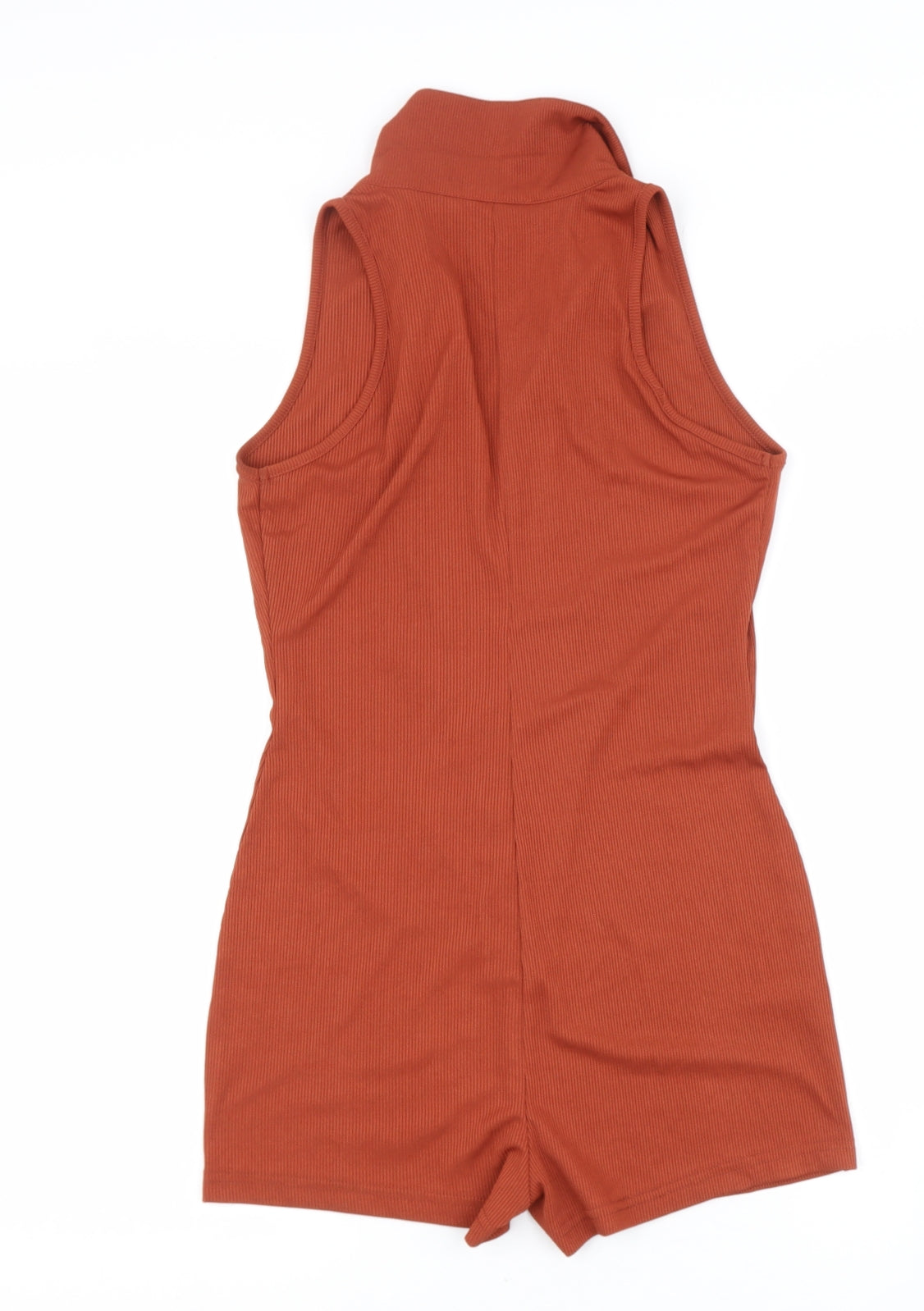 shien Womens Brown  Polyester Romper One-Piece Size S