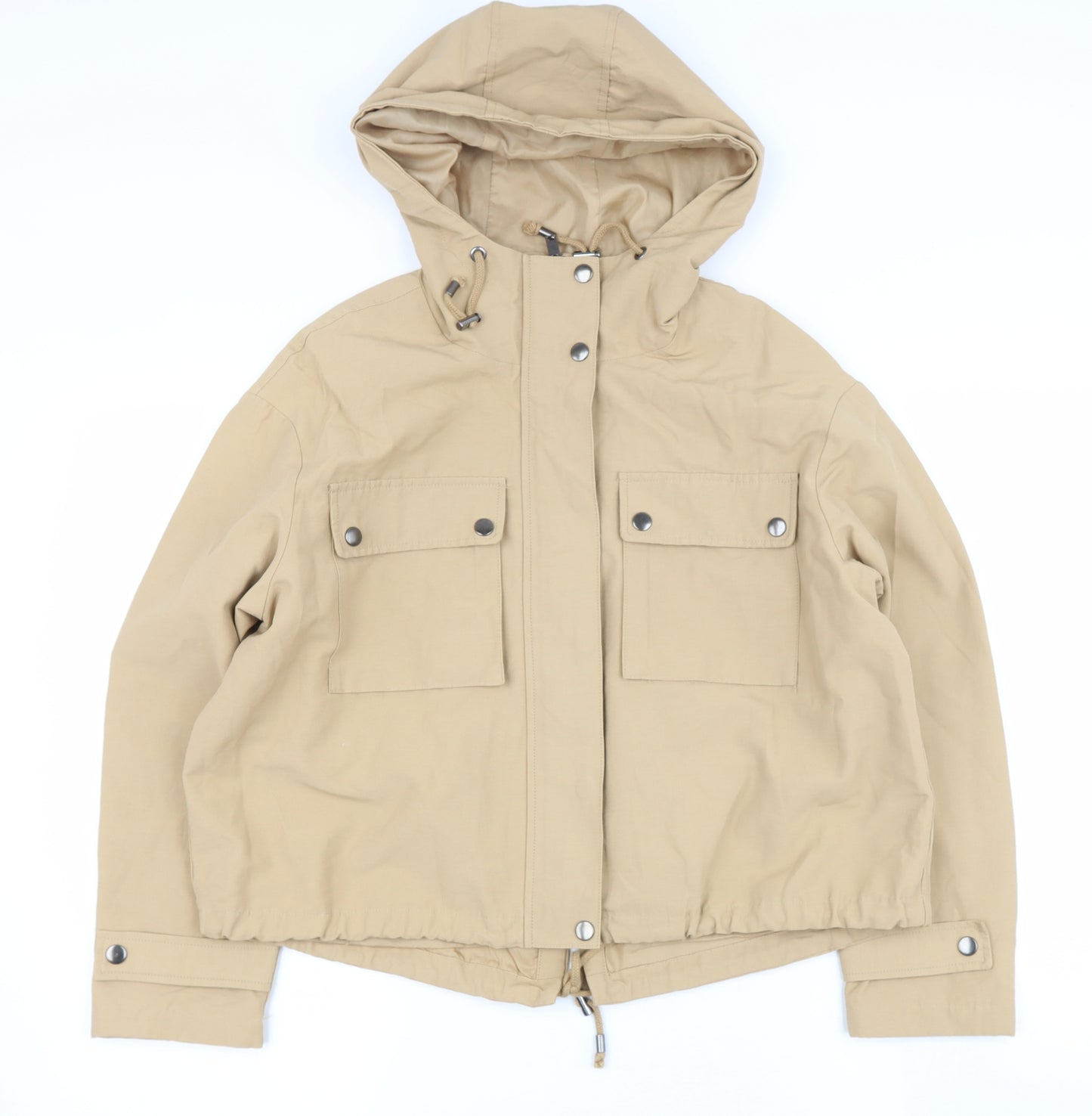 NEWLOOK Womens Beige   Jacket Coatigan Size 10
