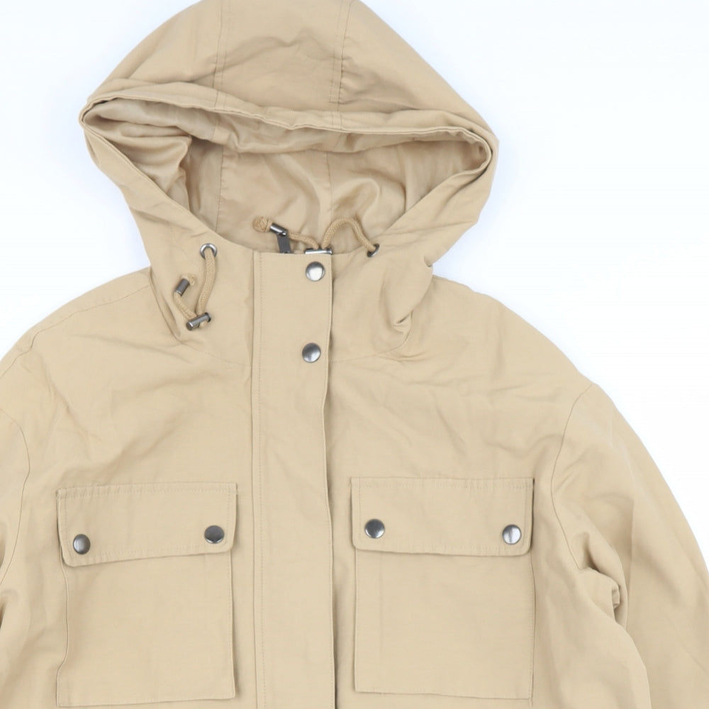 NEWLOOK Womens Beige   Jacket Coatigan Size 10