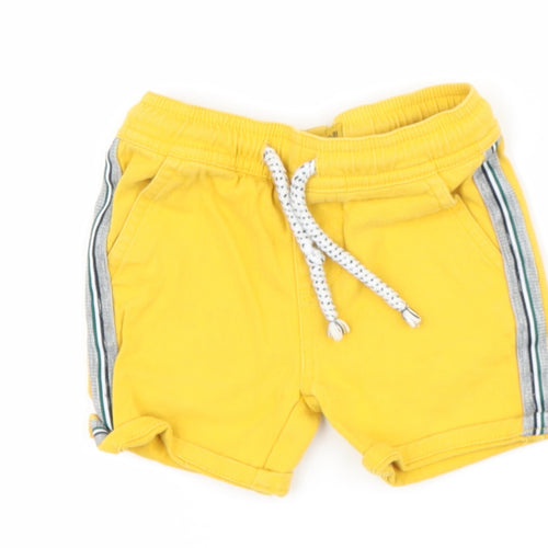 REDTAG Baby Yellow  Cotton Jogger Jeans Size 12-18 Months