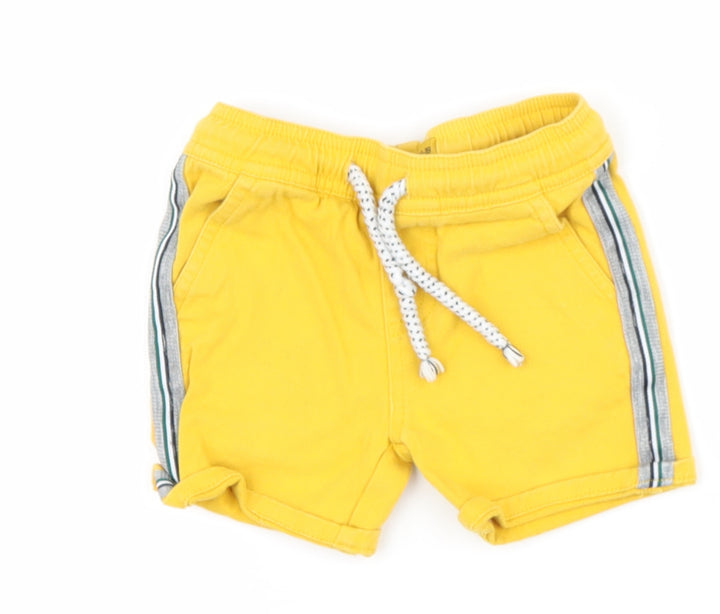 REDTAG Baby Yellow  Cotton Jogger Jeans Size 12-18 Months