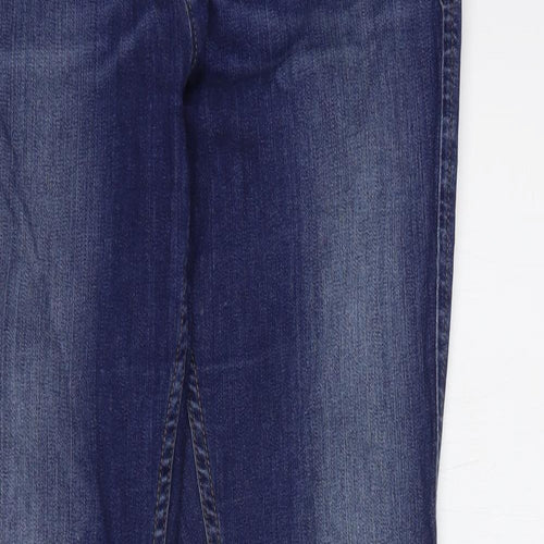 Tommy Hilfiger Mens Blue  Cotton Skinny Jeans Size 34 in L32 in Regular Button