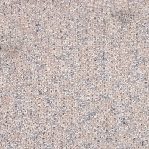 M & Co Womens Pink Crew Neck  Polyester Pullover Jumper Size 10