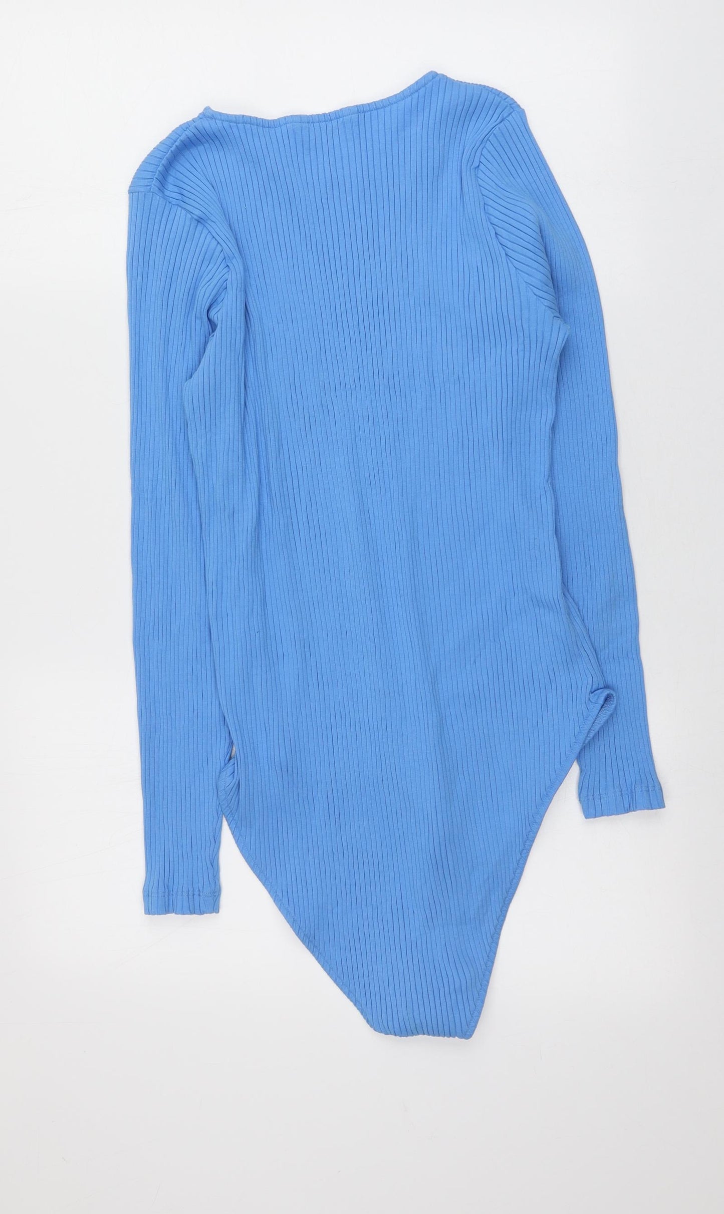F&F Womens Blue  Cotton Bodysuit One-Piece Size 20
