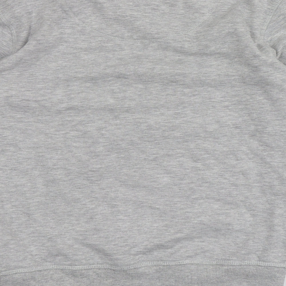 John Lewis Boys Grey Geometric Cotton Pullover Sweatshirt Size 10 Years   - Natural History Museum