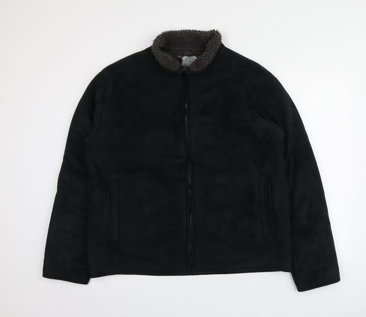 Fiori Classic Mens Black Jacket Size M