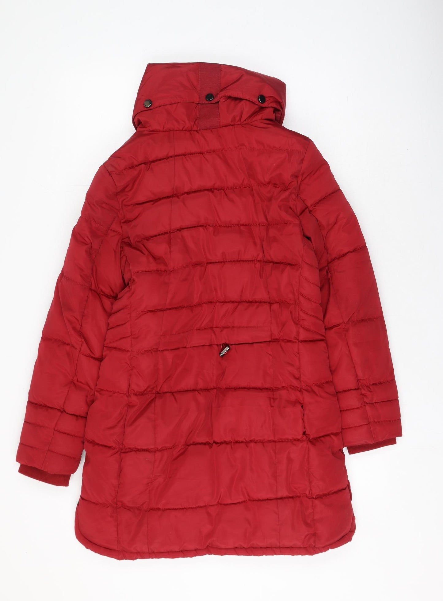 NEXT Womens Red   Puffer Jacket Coat Size 8