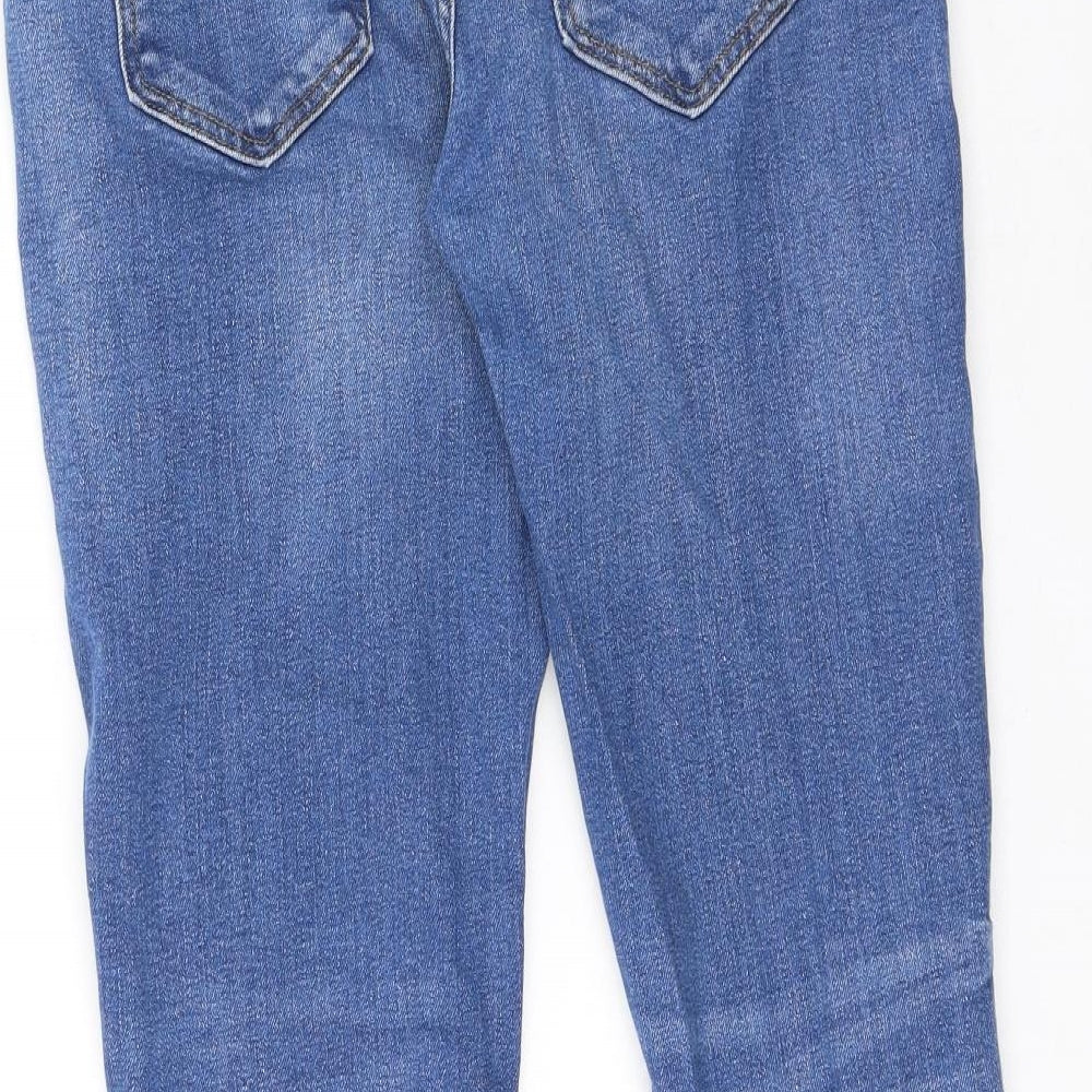 River Island Womens Blue  Polyester Skinny Jeans Size 30 L31 in Regular