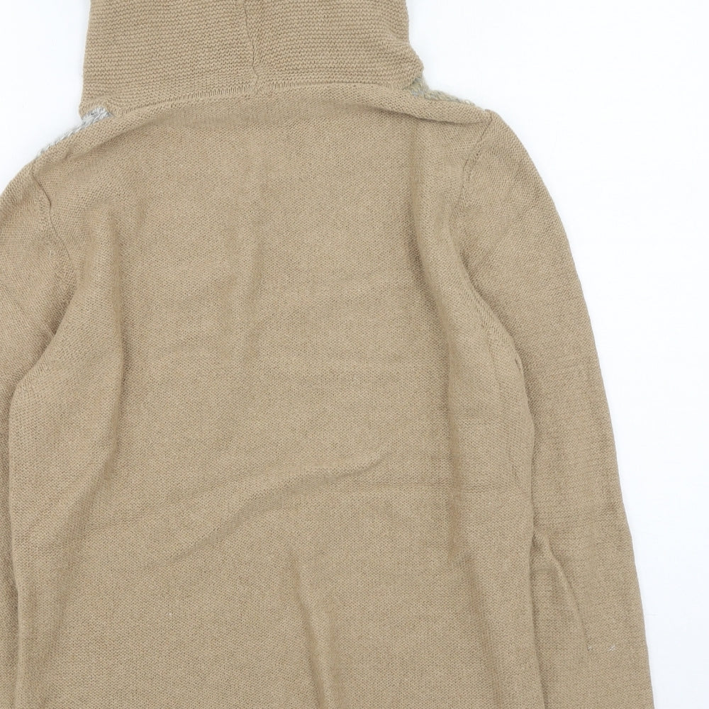 Olsen Womens Beige   Polyester Pullover Jumper Size 12