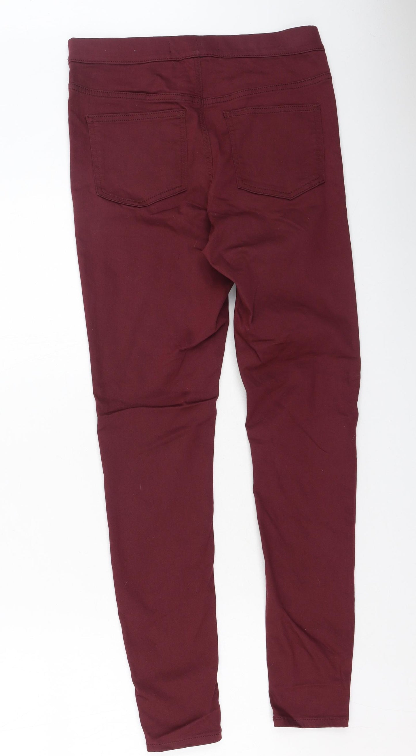 Dunnes Stores Womens Purple  Polyester Jegging Leggings Size 10 L27 in
