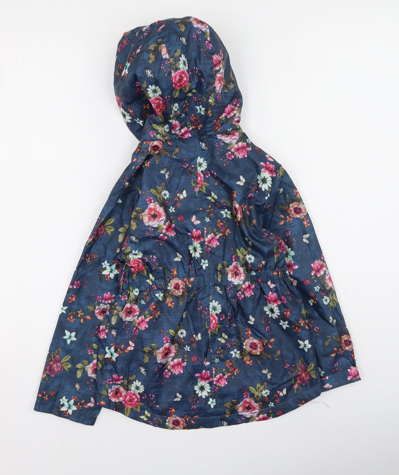 Dunnes Stores Girls Multicoloured Floral  Rain Coat Coat Size 8 Years