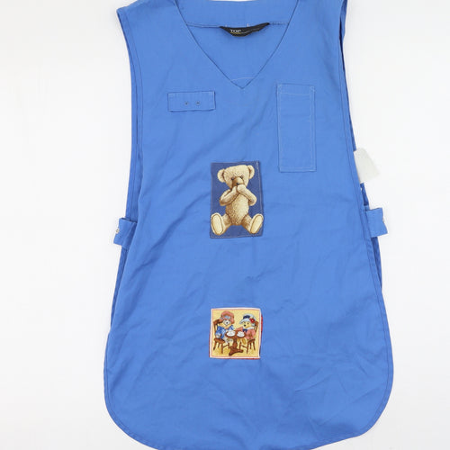 Top Flite Womens Blue  Polyester Camisole Tank Size M Round Neck