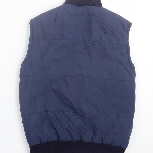 Gilo Boys Blue   Gilet Jacket Size 10-11 Years  Zip