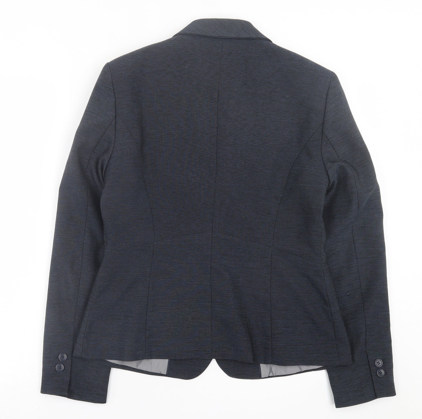 New Look Womens Blue   Jacket Blazer Size 12  Button