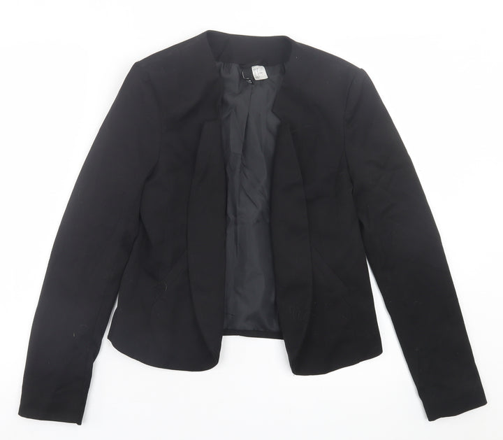 H&M Womens Black   Jacket Blazer Size 12
