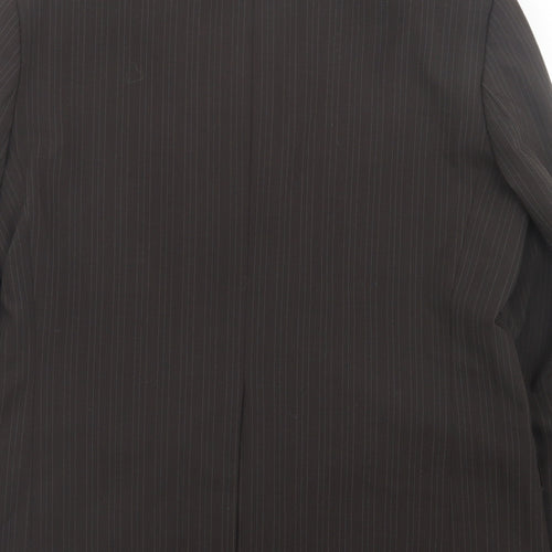 NEXT Mens Brown Striped Wool Jacket Suit Jacket Size 42