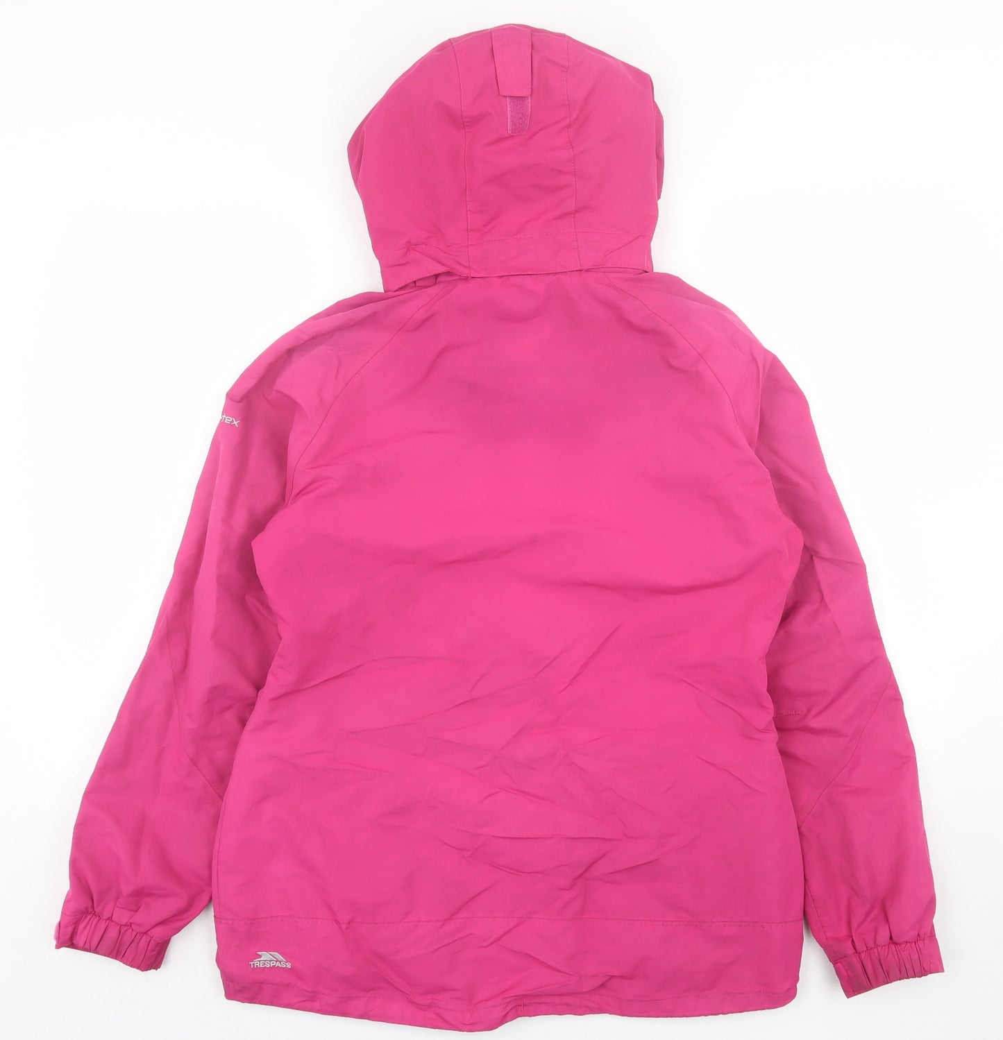 Trespass Womens Pink   Rain Coat Coat Size M  Zip