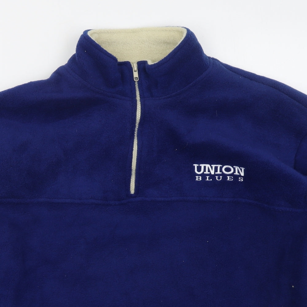 Premier Man Mens Blue   Jacket  Size M  Zip - Union Blues