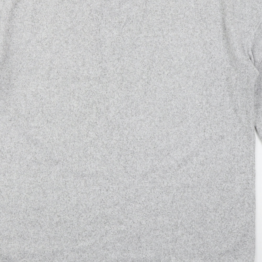 F&F Womens Grey  Viscose Pullover Sweatshirt Size 12  Pullover