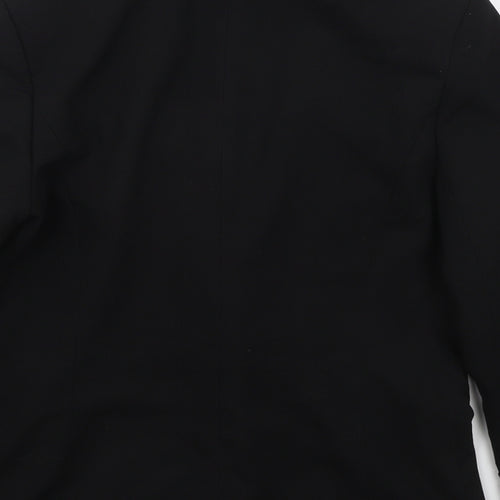 Atmosphere Womens Black  Polyester Jacket Suit Jacket Size 10