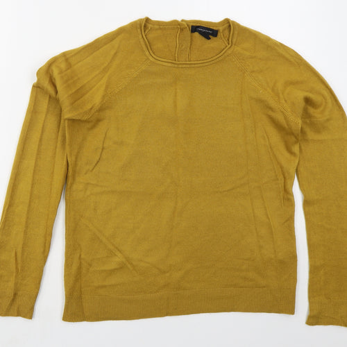 Atmosphere Womens Beige Crew Neck  Acrylic Pullover Jumper Size 10