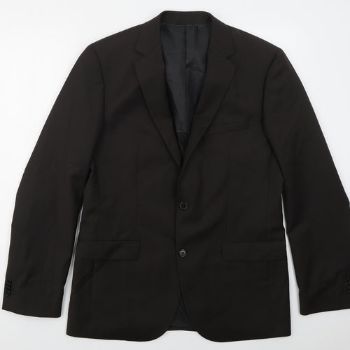 Esprit Mens Brown  Viscose Jacket Suit Jacket Size 42